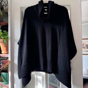 Cozy bat wing cowl wool sweater from Karen Millen. UK size 1